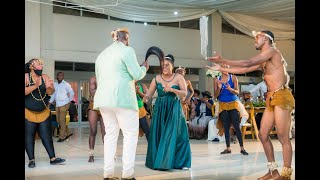 Best Wedding Reception Tswana Dance [upl. by Nollid]