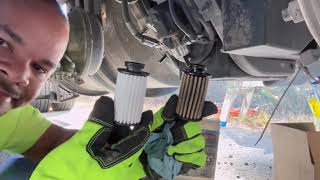 2022 Kenworth T680 DEF Filter replacement Some much needed preventative maintenance [upl. by Bartlett]