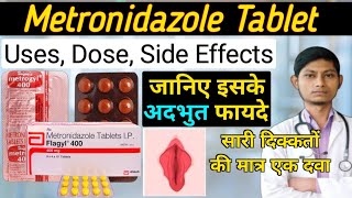 Metronidazole tablets 400 mg  uses side effects  Metrogyl 400  flagyl 400mg tablets used for [upl. by Supat]