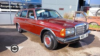 1983 MERCEDES 200 ESTATE  MATHEWSONS CLASSIC CARS  AUCTION 16 17 amp 18 OCTOBER 2024 [upl. by Alley]