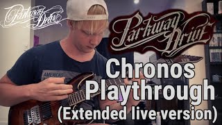 Parkway Drive Chronos Guitar Cover extended live version 2024 [upl. by Tailor]