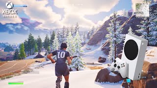 Xbox Series S Fortnite Chapter 5 Smooth UNREAL RANKED Gameplay 4K 120FPS [upl. by Elsworth335]