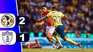 AMERICA VENCE 2  1 AL PACHUCA POR LA JORNADA 16  LIGA MX 2024  REY DEPORTIVO [upl. by Annaiv43]