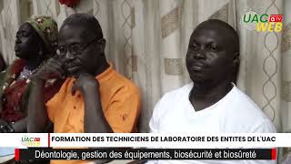 FORMATION DES TECHNICIENS DE LABORATOIRES DES ENTITES DE LUAC [upl. by Hickie185]