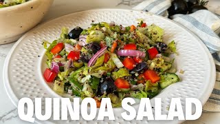 The Best Quinoa Salad Recipe Ever Vegan and GlutenFree😋easy quinoa salad recipe [upl. by Olds994]