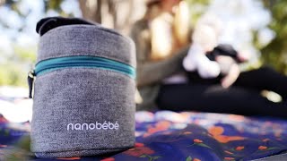 Nanobébé Cooler Bag amp Travel Pack For Modern Moms [upl. by Yrek]