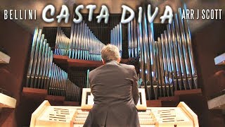 CASTA DIVA  BELLINI ORGAN SOLO  JONATHAN SCOTT [upl. by Alraep888]