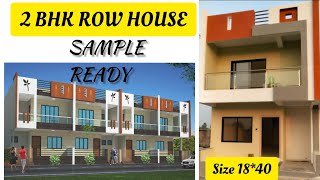 2 BHK ROW HOUSE  SAMPLE READY  BARBODHAN SURAT [upl. by Foy306]