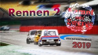 Kampf der Zwerge  Hockenheimring 2019 Rennen 2  Fiat 127 [upl. by Atiuqehc]