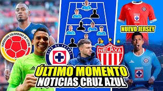 🚨 REPORTE CELESTE  11 TITULAR CONTRA NECAXA  Nueva JERSEY de CruzAzul  Azules en Selección [upl. by Eilyab722]