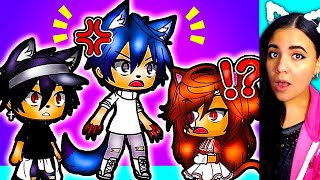 😼 His Kitty Bodyguard 😼 Gacha Life Mini Movie Love Story Reaction ft Natertot [upl. by Harvard937]