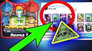 7ARENADAKİ GİZEMLER  Clash Royale [upl. by Fatsug]