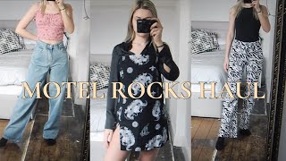 MOTEL ROCKS STYLING AND TRY ON HAUL  IS MOTEL ROCKS WORTH THE MONEY [upl. by Gellman]