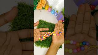 Possible⁉️Making Bangleamp Chain with Thermocol Balls🍡📿 shorts asmulticreativity diy crafts [upl. by Eyahc404]