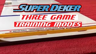 OffIce Hockey Training with Three Game Training Modes SUPERDEKER [upl. by Efar]