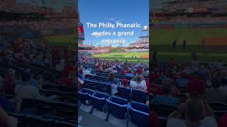 The Philly Phanatic music phillies trending shorts mlb baseball [upl. by Ettenajna657]