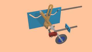 Steerable Retract Nosewheel Mechanism [upl. by Clevey423]