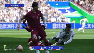 Slovenija vs Srbija  EURO 2024  eFootball PES 2021 [upl. by Eniledam958]