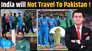 Team India will not travel to Pakistan for Champions Trophy Sharjah or Dubai to host India games [upl. by Adile]