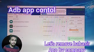 Adb app control no root  remove unwanted apps with one click  Tech Thakur1m [upl. by Ahsenit192]