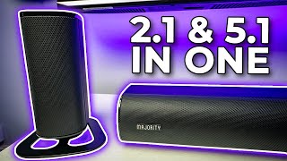 The Majority Everest Is Both 21 amp 51 Audio In One Soundbar [upl. by Buffy]