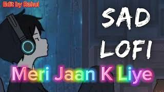 Todi Jagah  Lofi Sad Song ❤️ Ritesh D Sidhart M Tera S Arijit Singh  Tanishk Bagchi [upl. by Joella]