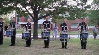 Bluecoats Drumline 2012  Closer [upl. by Ettevets]