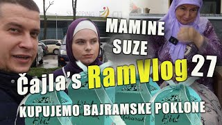 KUPUJEMO BAJRAMSKE POKLONE  MAMA SE RASPLAKALA  Čajlas RamVlog 27 teravija u DVraci [upl. by Phyllida]