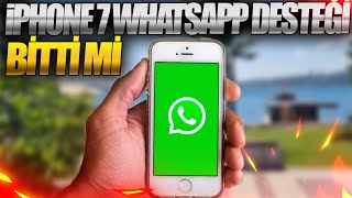 iPhone 7 Whatsapp Desteği Kesildi Mi   iPhone 7 Whatsapp Desteği Ne Zaman Bitecek [upl. by Ettedranreb]