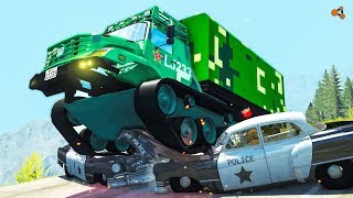 Beamng drive  Hybrid Crawler Monsters Crashes 2 [upl. by Dagmar215]