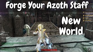 How to get an Azoth Staff  New World [upl. by Winebaum]