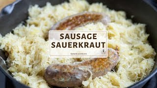 Baked Sausage and Sauerkraut [upl. by Jenna]