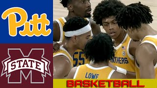 18 PITT vs MISSISSIPPI ST Basketball Game Full Highlights 2024 [upl. by Aineg]