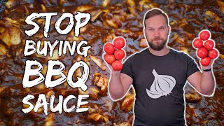 Maximum Effort BBQ Sauce  How to make the best BBQ sauce [upl. by Enywad]