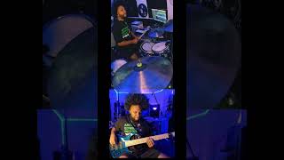 🥁🎸Jamming to Goodbye Yesterday by Elevation Rhythm groove bass elevationworship drums [upl. by Alilak874]