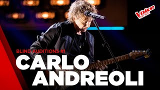 Carlo Andreoli  “Sultans of Swing”  Blind Auditions 1  The Voice Senior Italy  Stagione 2 [upl. by Larrabee]