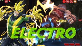 Ascended Electro With Full Synergy  Marvel contest of champions [upl. by Nalehp297]