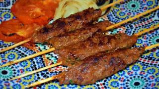 Ground Lamb Meat Skewers Recipe  CookingWithAlia  Episode 157 [upl. by Yaf620]