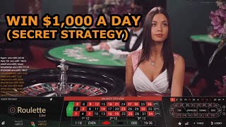 BEST ROULETTE STRATEGY How to Win 30000 a month GUARANTEED [upl. by Charyl]