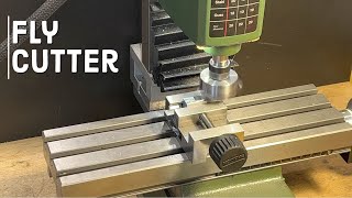 Fly cutter for Proxxon MF70 mini mill [upl. by Nanyk]