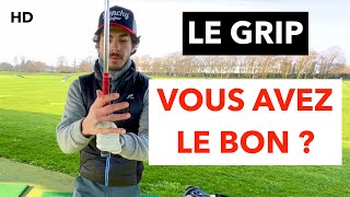 Cours de Golf débutants et confirmés  le GRIP par David Bobrowski [upl. by Naesed]