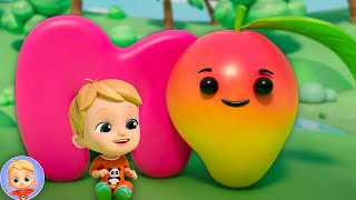 Fruit Song Educational Video  More Learning Videos for Kids [upl. by Martica]