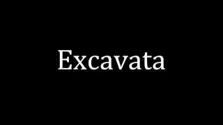 How to pronounce Excavata [upl. by Cody241]