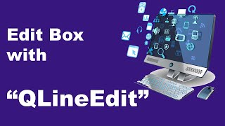 QLineEdit  PyQT Desktop App Tutorial [upl. by Yacano]