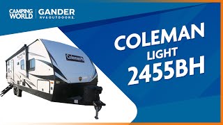 2021 Coleman Light 2455BH  Travel Trailer  RV Review Camping World [upl. by Adnilg465]