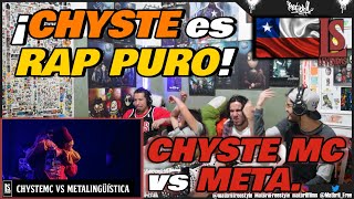 🔴COLOMBIANOS REACCIONAN a CHYSTE MC vs META  ¡CHYSTE es RAP PURO LEYENDAS DEL FREE 2019 [upl. by Most214]