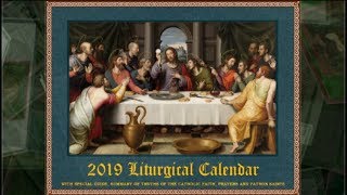 2019 Liturgical Calendar Video Presentation [upl. by Erinn]