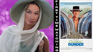 Crocodile Dundee  First Time Watching  Movie Reaction  Movie Review  Movie Commentary [upl. by Anuala717]