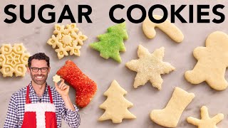 EASY No Spread Sugar Cookies Recipe [upl. by Harbird]