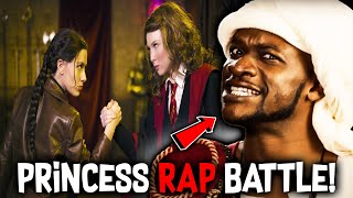 ERBS MANSA MUSA REACTS TO KATNISS vs HERMIONE Princess Rap Battle Molly C Quinn amp Whitney Avalon [upl. by Gninnahc16]